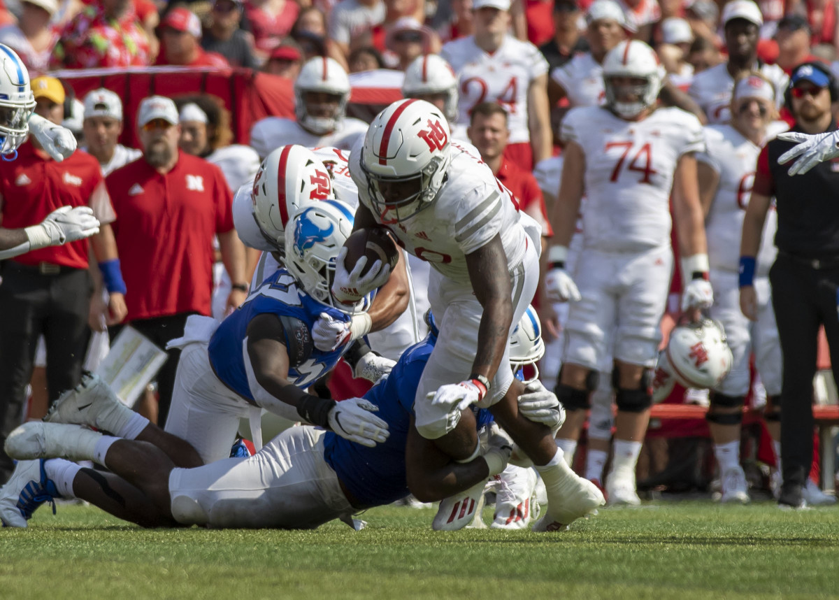 Sevion Morrison 2021 Buffalo at Nebraska football